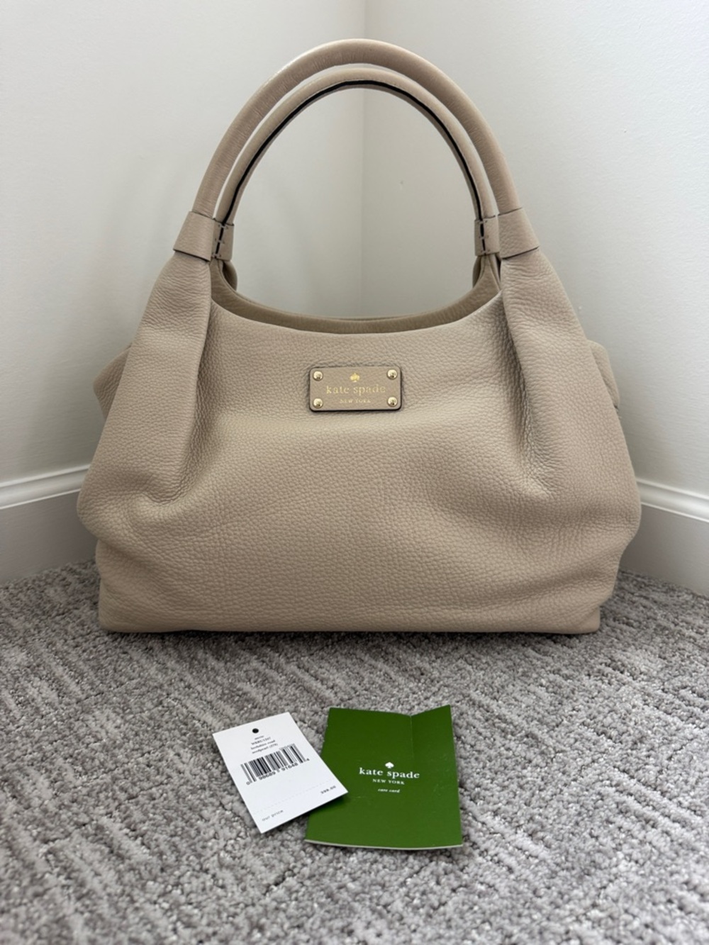kate spade Stevie Pebbled Leather Shoulder Bag